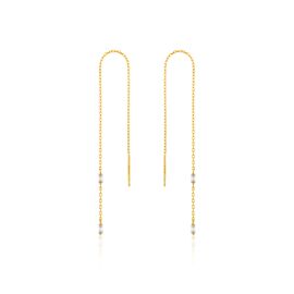 Ania Haie Glow Threader earrings